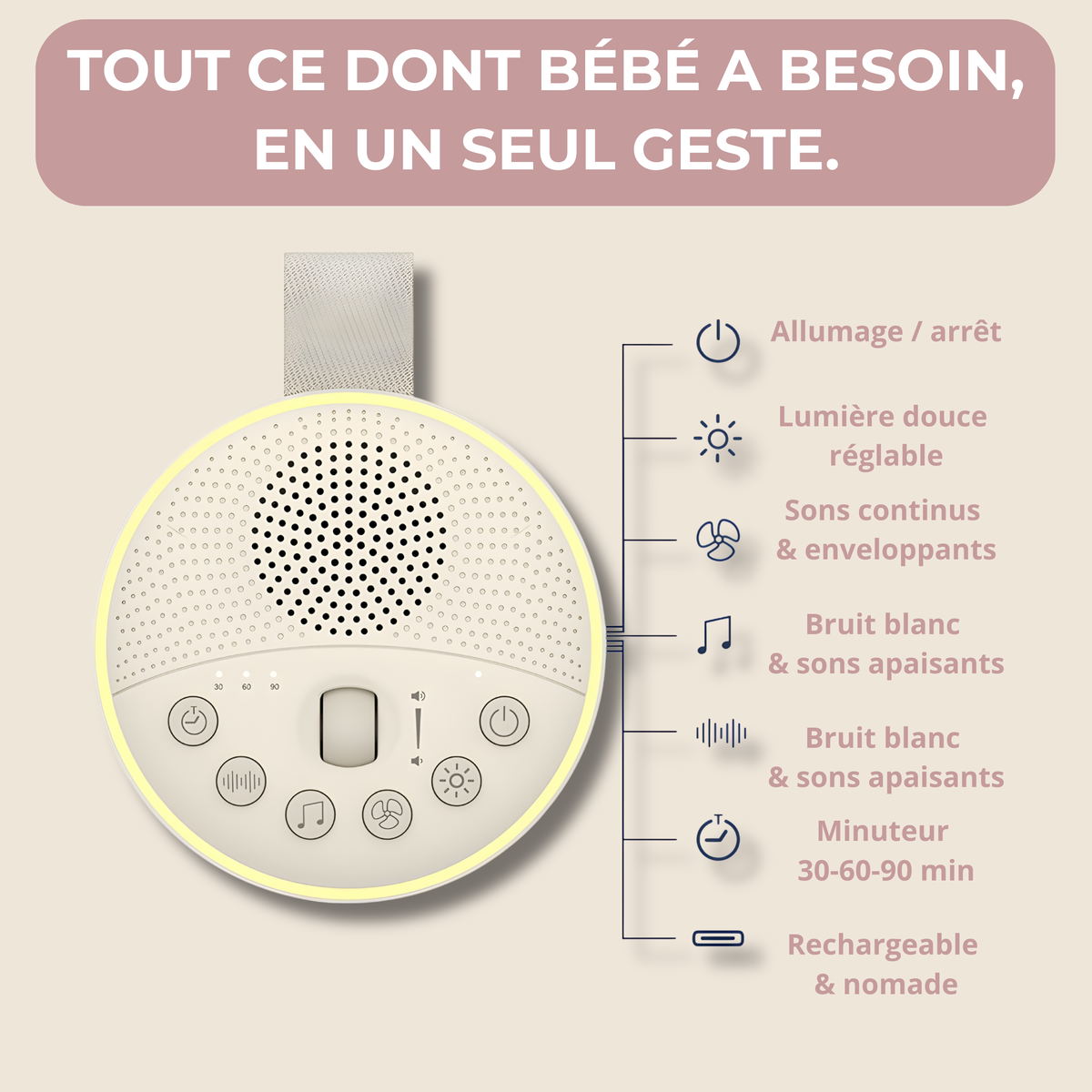 Auli — Le rituel qui aide bébé à s’endormir facilement.